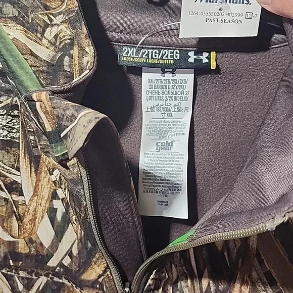 Under armour men hunting freece pullover - Picture 3 of 11